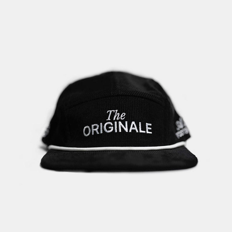 The Originale Five Panel Rope Black