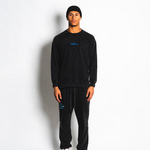 INTERNATIONAL STREET KIDS TRAININGSHOSE - VINTAGE SCHWARZ